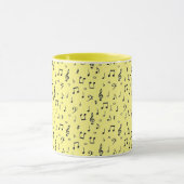 Black Musical Coffee Tasse (Zentrum)