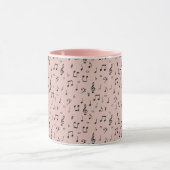 Black Musical Coffee Tasse (Zentrum)