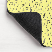 Black Musical Mousepad (Ecke)