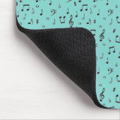 Black Musical Mousepad (Ecke)