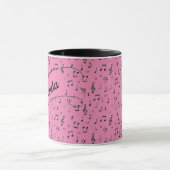 Black Musical personalisiert Coffee Tasse (Zentrum)
