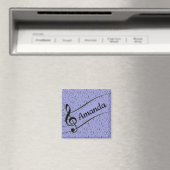 Black Musical personalisiert Magnet (In Situ (Geschirrspüler))