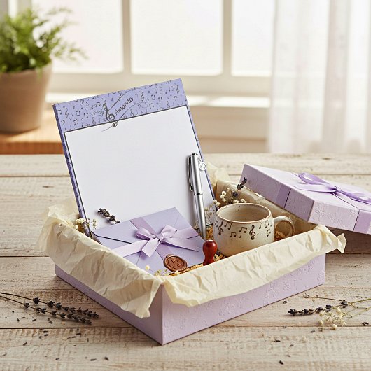 Black Musical personalisiert Notizblock