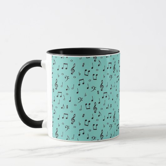 Black Musical Tasse (Links)