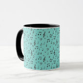 Black Musical Tasse (Vorderseite Links)