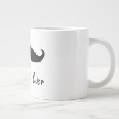 Black Mustache Jumbo-Tasse (Rechts)