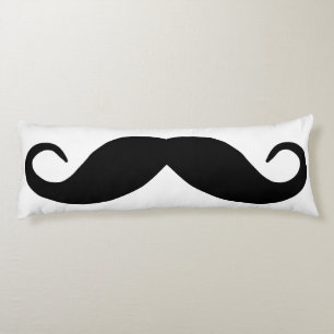 Black Mustache Seitenschläferkissen