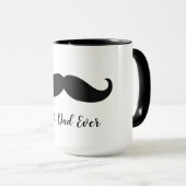 Black Mustache Tasse (VorderseiteRechts)