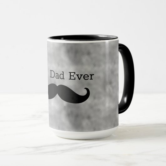 Black Mustache Tasse (VorderseiteRechts)
