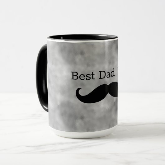 Black Mustache Tasse (Vorderseite Links)