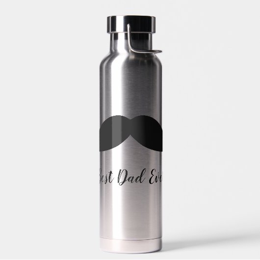 Black Mustache Trinkflasche (Links)