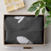 Black Mystic Fortune Teller Mystical Crystal Ball Seidenpapier (Geschenk)