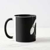 Black Mystic Fortune Teller Mystical Crystal Ball Tasse (Links)