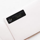 Black Mystical Spiritual Crystals Rücksendeadresse