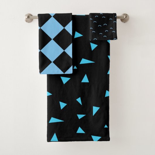 Black 'n' Blue Handtuch Set (Insitu)