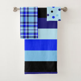 Black 'n' Blue Handtuch Set 2