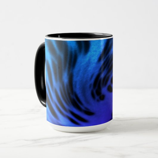 Black n Blue Mug Tasse (Vorderseite Links)