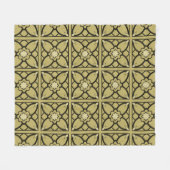 Black 'N' Gold Fleecedecke (Vorderseite (Horizontal))