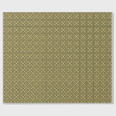 Black 'N' Gold Geschenkpapier (Flach)