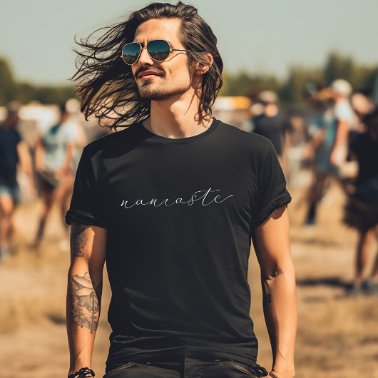 Black Namaste T - Shirt