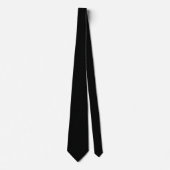 Black Neck Tie Krawatte (Vorderseite)
