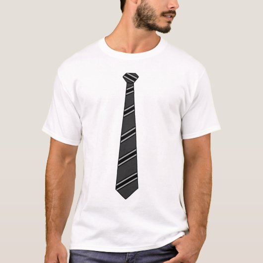Black Necktie Shirt (Vorderseite)