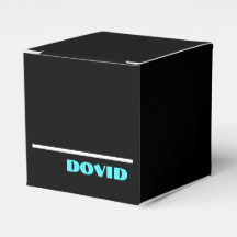 Black Neon Upsherin Gunst Box