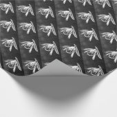 "Black Net Fly" Foreut Fly Wrapping Paper Geschenkpapier (Ecke)