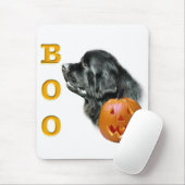 Black Newfundland Boo Mousepad (Mit Mouse)