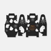 Black Niedlich Ghost Spooky Halloween Geburtstag Geschenkschachtel (Ungefaltet)