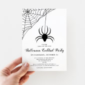 Black Niedlich Spione Halloween Cocktail Party Einladung