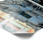 Black Nikel Plate Road 765 Dampflokomotive Train Fotodruck (Ecke)