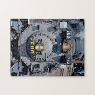 Black Nikel Plate Road 765 Dampflokomotive Zug  Puzzle