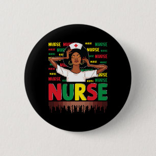Black Nurse hoch entwickelt und wunderschön Melani Button