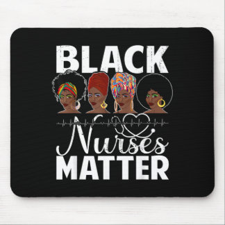 Black Nurses Matter - Afrikanische amerikanische A Mousepad