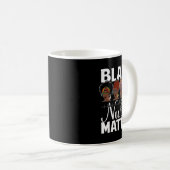 Black Nurses Problem - African American Afro Nurse Kaffeetasse (VorderseiteRechts)