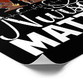 Black Nurses Problem - African American Afro Nurse Poster (Ecke)