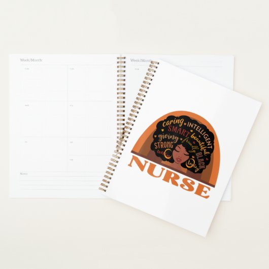 Black Nursing Nursing Design Planer (Anzeige)