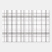 Black Nutcracker Christmas Wrapping Paper Geschenkpapier Set (Vorderseite 3)