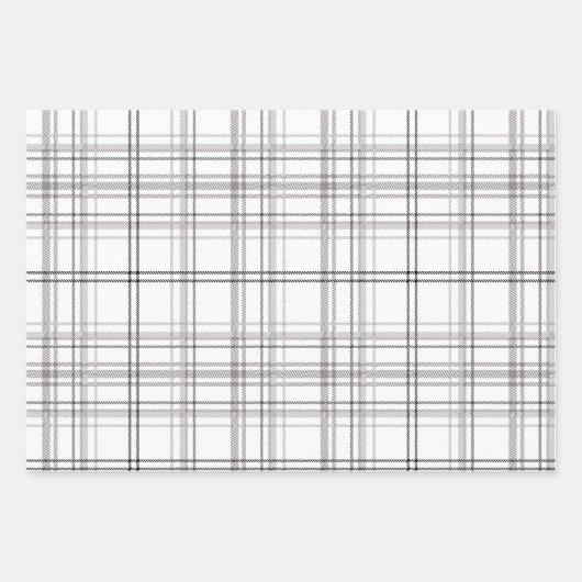 Black Nutcracker Christmas Wrapping Paper Geschenkpapier Set (Vorderseite 3)