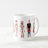 Black Nutcracker Coffee Tasse (VorderseiteRechts)