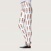 Black Nutcracker Weihnachts-Leggings Leggings (Links)