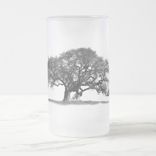 BLACK OAK BAUM MATTGLAS BIERGLAS (Mittel)