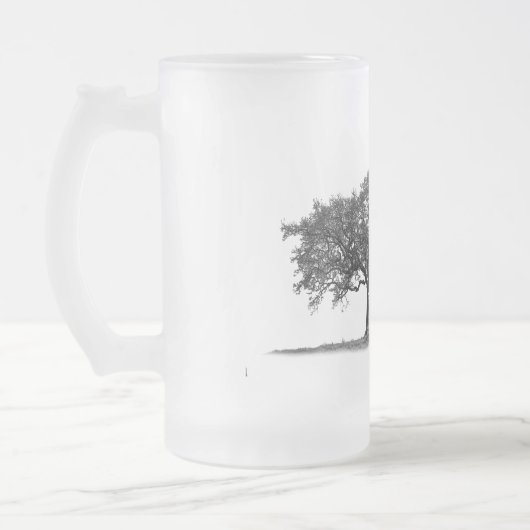 BLACK OAK BAUM MATTGLAS BIERGLAS (Links)