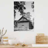Black Oak Kirche Poster (Küche)