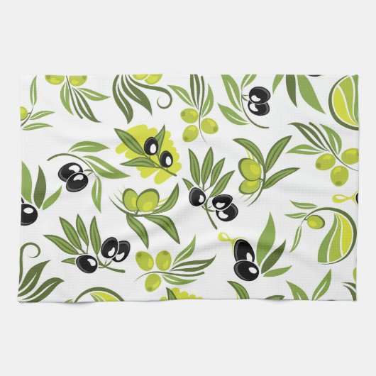 Black Olives  Geschirrtuch (Horizontal)