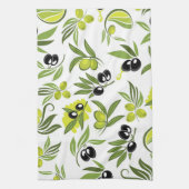 Black Olives  Geschirrtuch (Vertikal)