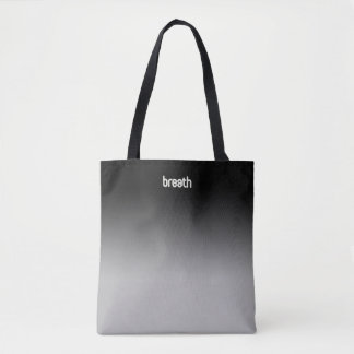 Black Ombre Tote Bag - Weicher Farbton, starker Ge Tasche