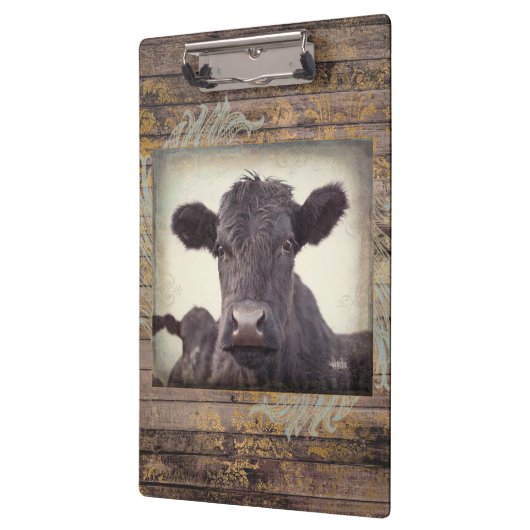 BLACK ONYX CLIPBOARD - SCHWARZES ANGUSCODE KLEMMBRETT (Links)