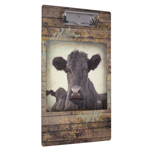 BLACK ONYX CLIPBOARD - SCHWARZES ANGUSCODE KLEMMBRETT (Rechts)